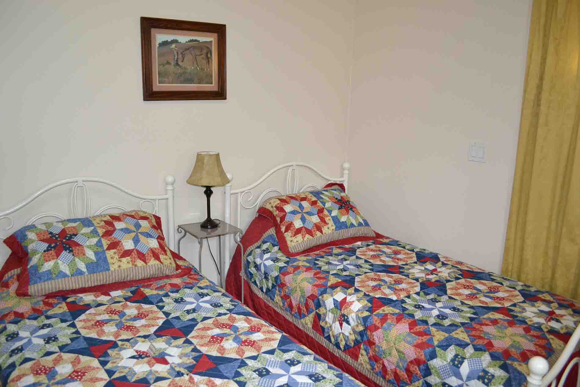 Twin Beds Family Vacation Rental Peachland